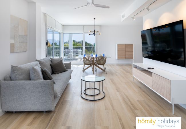 Apartamento en Motril - Aguacate Beach - Apartamento de lujo con vistas a la piscina y al campo de golf Apartamento en Motril - Aguacate Beach - Apartamento de lujo con vistas a la piscina y al campo de golf