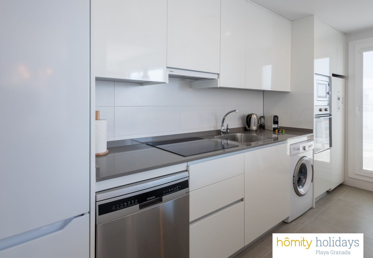 Apartamento en Motril - Aguacate Beach - Ático de lujo con vistas a la piscina y a la montaña Apartamento en Motril - Aguacate Beach - Ático de lujo con vistas a la piscina y a la montaña