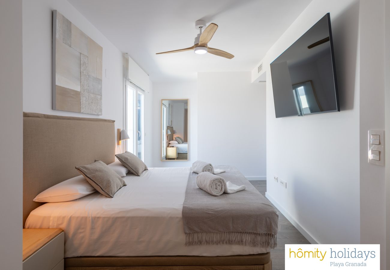 Apartamento en Motril - Aguacate Beach - Ático de lujo con vistas a la piscina y a la montaña Apartamento en Motril - Aguacate Beach - Ático de lujo con vistas a la piscina y a la montaña