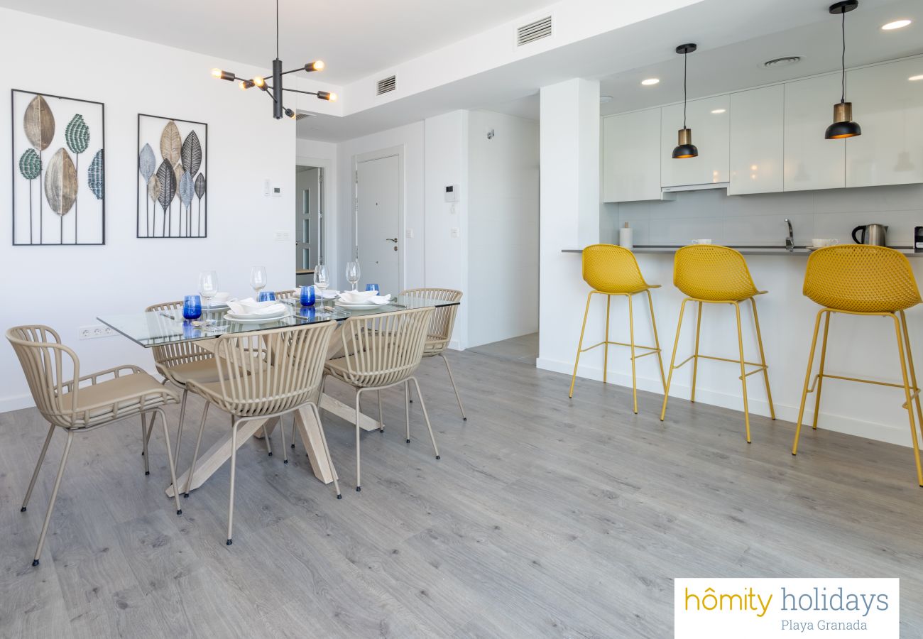 Apartamento en Motril - Aguacate Beach - Ático de lujo con vistas a la piscina y a la montaña Apartamento en Motril - Aguacate Beach - Ático de lujo con vistas a la piscina y a la montaña