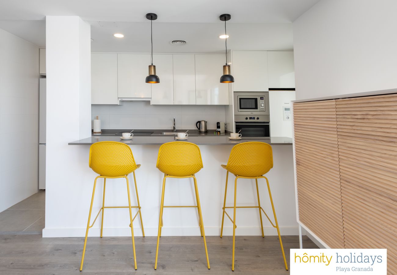 Apartamento en Motril - Aguacate Beach - Ático de lujo con vistas a la piscina y a la montaña Apartamento en Motril - Aguacate Beach - Ático de lujo con vistas a la piscina y a la montaña