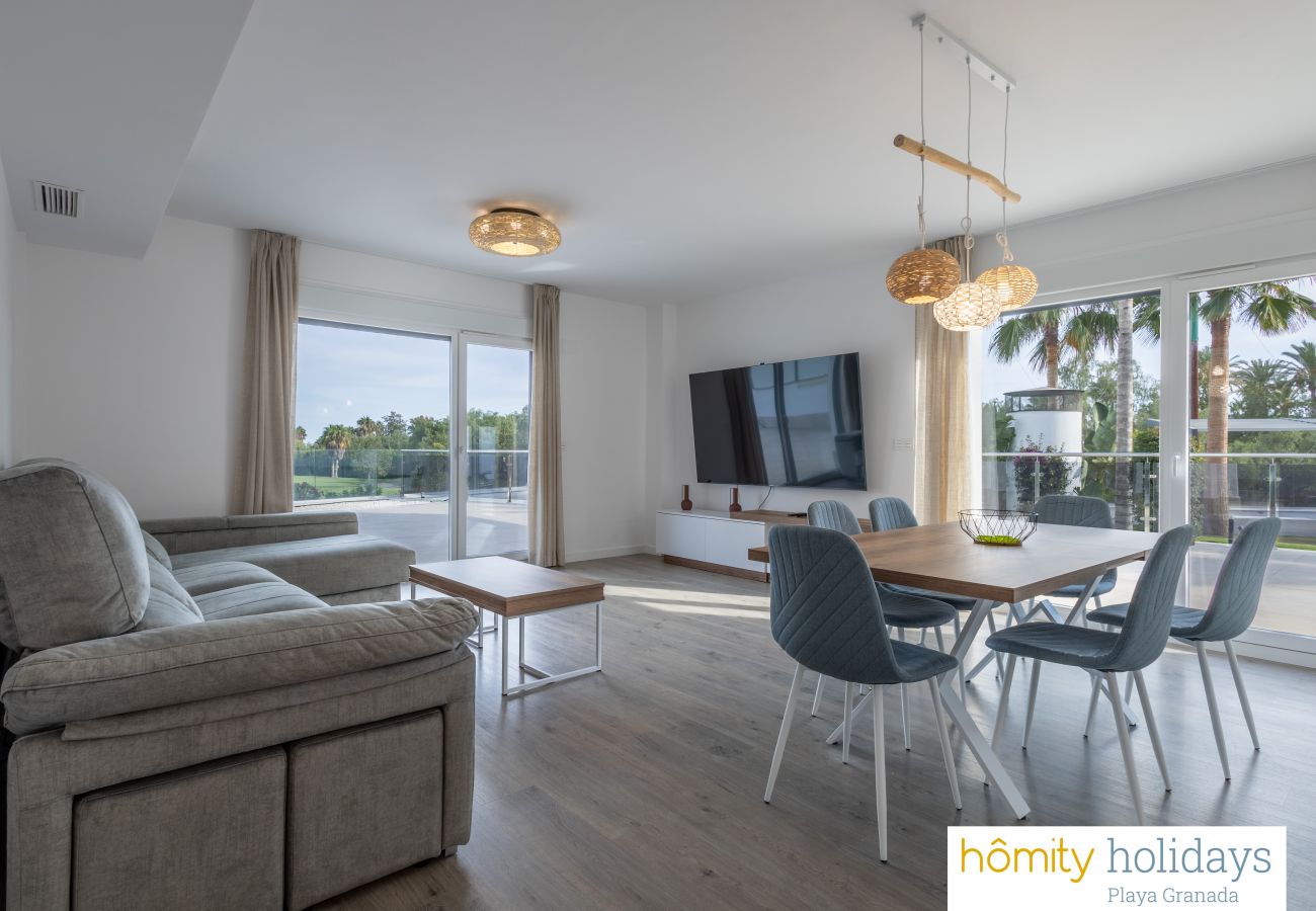 Apartamento en Motril - Aguacate Beach - Apartamento de lujo con vistas a la piscina y al campo de golf Apartamento en Motril - Aguacate Beach - Apartamento de lujo con vistas a la piscina y al campo de golf