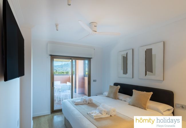 Apartamento en Motril - Los Moriscos II - Nura - Apartamento de lujo con vistas al jardín y la montaña Apartamento en Motril - Los Moriscos II - Nura - Apartamento de lujo con vistas al jardín y la montaña