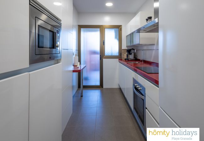 Apartamento en Motril - Los Moriscos II - Nura - Apartamento de lujo con vistas al jardín y la montaña Apartamento en Motril - Los Moriscos II - Nura - Apartamento de lujo con vistas al jardín y la montaña