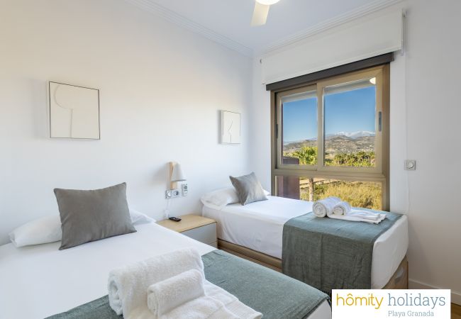 Apartamento en Motril - Los Moriscos II - Nura - Apartamento de lujo con vistas al jardín y la montaña Apartamento en Motril - Los Moriscos II - Nura - Apartamento de lujo con vistas al jardín y la montaña