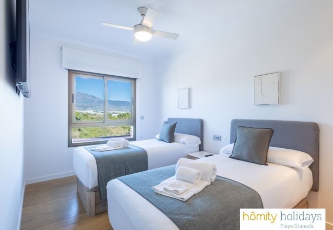 Apartamento en Motril - Los Moriscos II - Nura - Apartamento de lujo con vistas al jardín y la montaña Apartamento en Motril - Los Moriscos II - Nura - Apartamento de lujo con vistas al jardín y la montaña