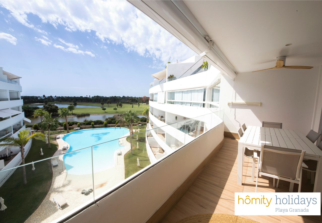 Apartamento en Motril - Mar de Astrid - Apartamento de lujo con vistas al mar y al campo de golf