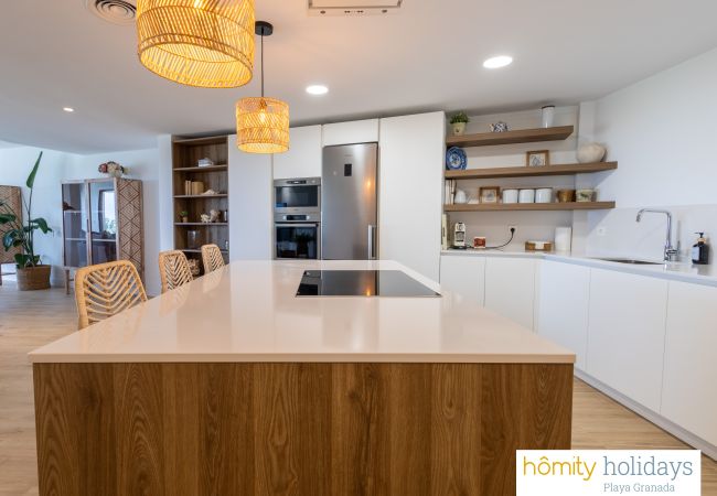 Apartamento en Motril - Mar de Ástrid: Apartamento de lujo con vistas al mar, a la piscina y al campo de golf Apartamento en Motril - Mar de Ástrid: Apartamento de lujo con vistas al mar, a la piscina y al campo de golf