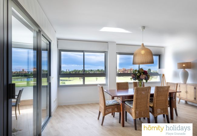 Apartamento en Motril - Mar de Ástrid: Apartamento de lujo con vistas al mar, a la piscina y al campo de golf Apartamento en Motril - Mar de Ástrid: Apartamento de lujo con vistas al mar, a la piscina y al campo de golf