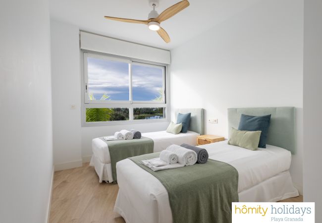 Apartamento en Motril - Mar de Ástrid: Apartamento de lujo con vistas al mar, a la piscina y al campo de golf Apartamento en Motril - Mar de Ástrid: Apartamento de lujo con vistas al mar, a la piscina y al campo de golf