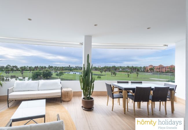 Apartamento en Motril - Mar de Ástrid: Apartamento de lujo con vistas al mar, a la piscina y al campo de golf Apartamento en Motril - Mar de Ástrid: Apartamento de lujo con vistas al mar, a la piscina y al campo de golf
