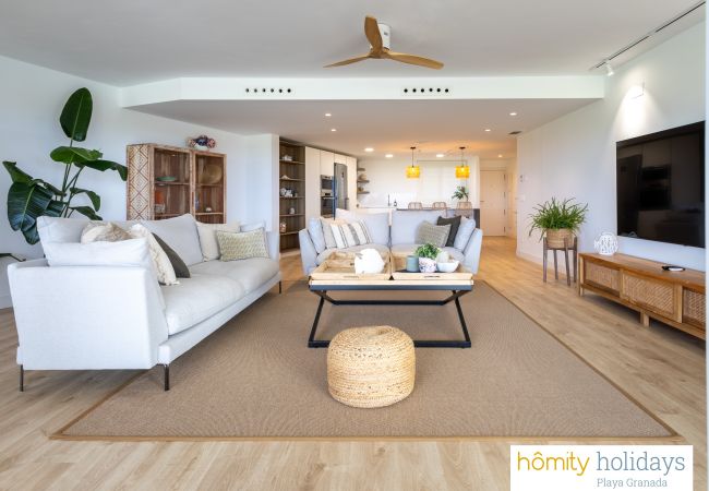 Apartamento en Motril - Mar de Ástrid: Apartamento de lujo con vistas al mar, a la piscina y al campo de golf Apartamento en Motril - Mar de Ástrid: Apartamento de lujo con vistas al mar, a la piscina y al campo de golf