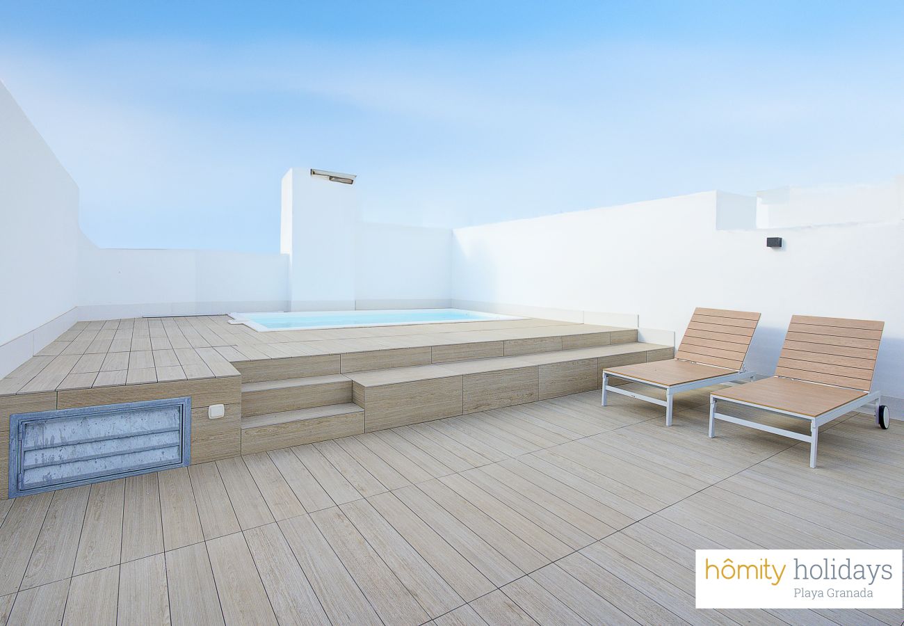 Apartamento en Motril - Mar de Fabiola - Ático de lujo con piscina privada Apartamento en Motril - Mar de Fabiola - Ático de lujo con piscina privada