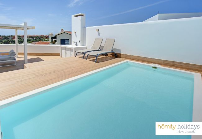 Apartamento en Motril - Mar de Astrid - Ático de lujo con piscina privada