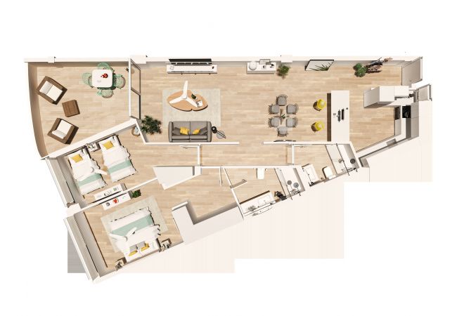 Lejlighed i Motril - Mar de Astrid - Luksuslejlighed med udsigt over golfbanen Lejlighed i Motril - Mar de Astrid - Luksuslejlighed med udsigt over golfbanen