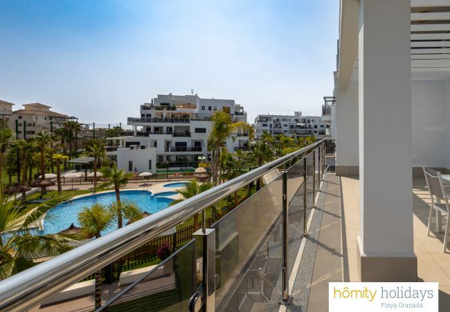 Lejlighed i Motril - Aguacate Beach - Luksuslejlighed med udsigt til golfbane og pool Lejlighed i Motril - Aguacate Beach - Luksuslejlighed med udsigt til golfbane og pool