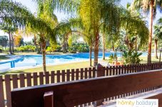 Lejlighed i Motril - Los Moriscos II - Luksuslejlighed med pool og udsigt til haven