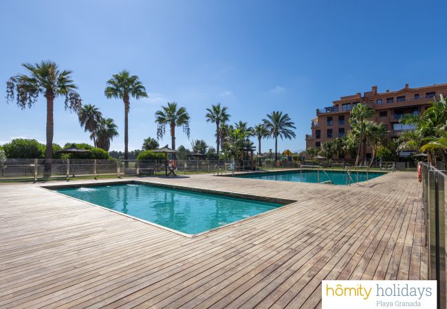 Lejlighed i Motril - Dos Mares - Luksuslejlighed med pool og udsigt over golfbanen Lejlighed i Motril - Dos Mares - Luksuslejlighed med pool og udsigt over golfbanen