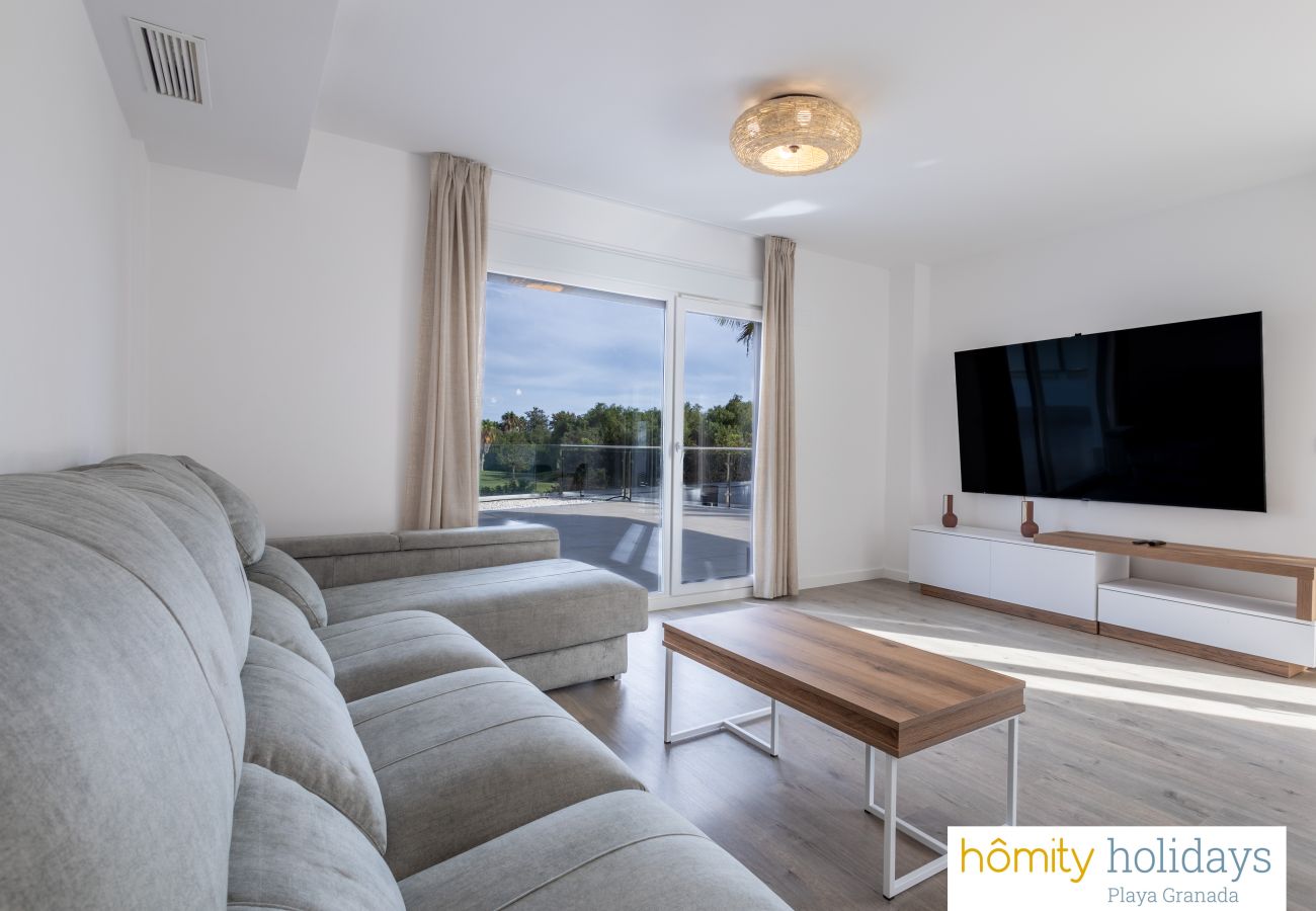 Lejlighed i Motril - Aguacate Beach - Luksuslejlighed med udsigt til pool og golfbane Lejlighed i Motril - Aguacate Beach - Luksuslejlighed med udsigt til pool og golfbane