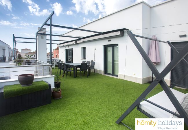 Lejlighed i Motril - Aguacate Beach - Luksus penthouse med havudsigt Lejlighed i Motril - Aguacate Beach - Luksus penthouse med havudsigt