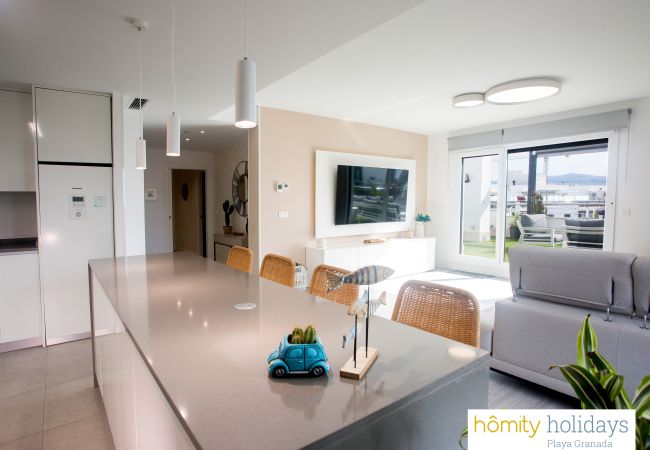 Lejlighed i Motril - Aguacate Beach - Luksus penthouse med havudsigt Lejlighed i Motril - Aguacate Beach - Luksus penthouse med havudsigt