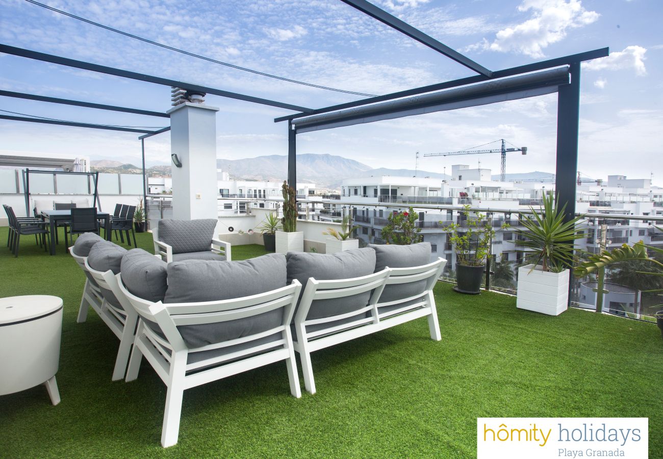 Lejlighed i Motril - Aguacate Beach - Luksus penthouse med havudsigt Lejlighed i Motril - Aguacate Beach - Luksus penthouse med havudsigt