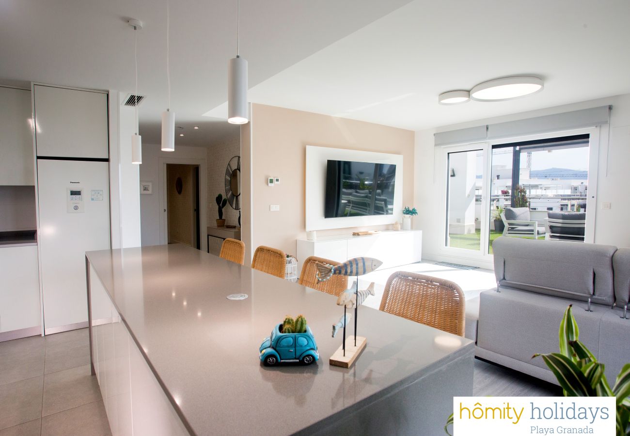 Lejlighed i Motril - Aguacate Beach - Luksus penthouse med havudsigt Lejlighed i Motril - Aguacate Beach - Luksus penthouse med havudsigt