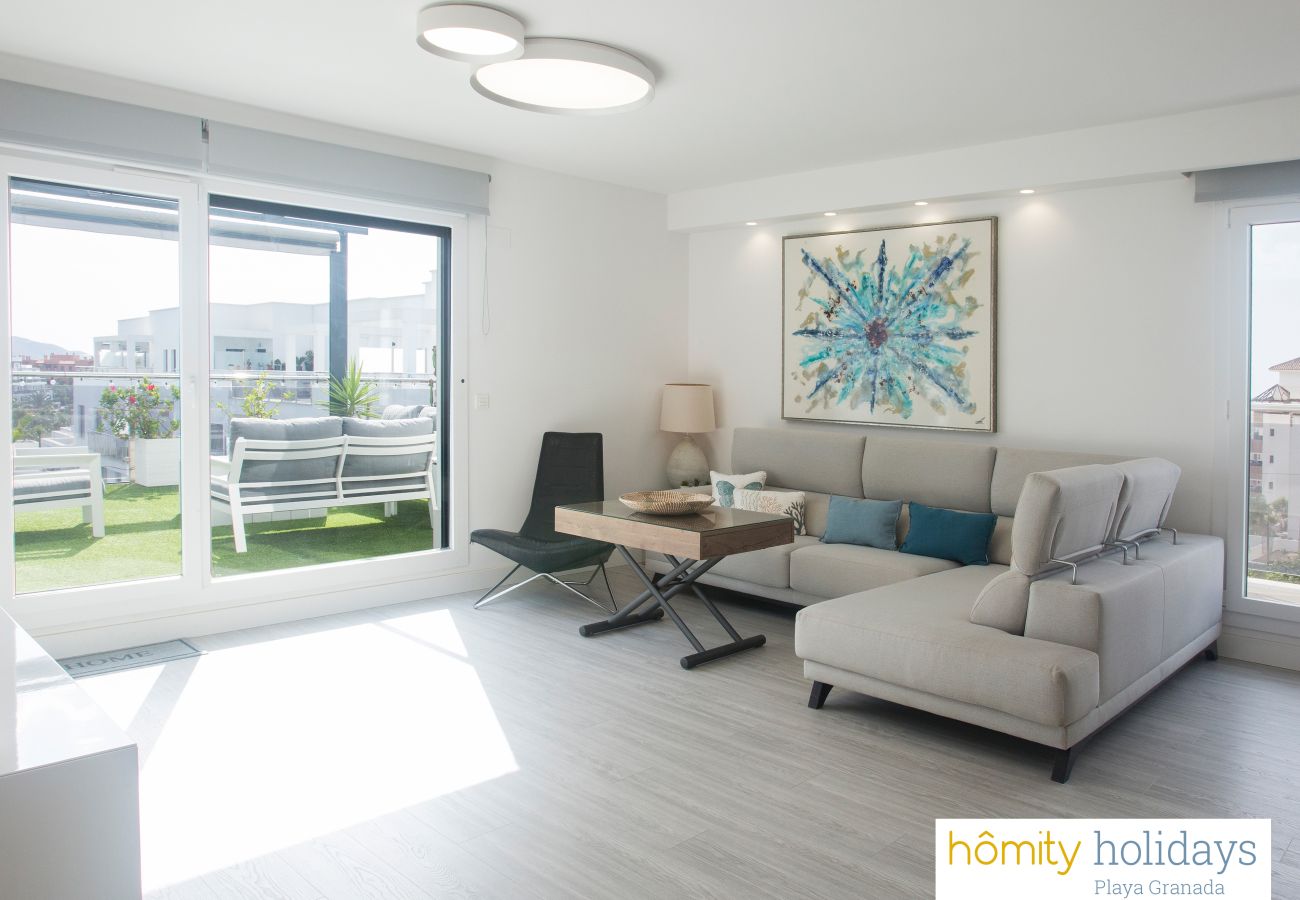 Lejlighed i Motril - Aguacate Beach - Luksus penthouse med havudsigt Lejlighed i Motril - Aguacate Beach - Luksus penthouse med havudsigt