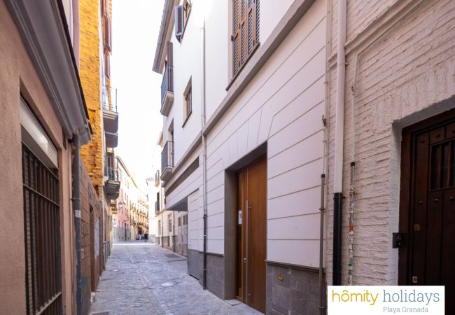 Lejlighed i Granada - Piedra Santa - Luksus triplex med udsigt over Alhambra Lejlighed i Granada - Piedra Santa - Luksus triplex med udsigt over Alhambra