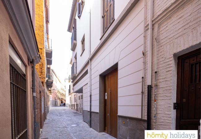 Lejlighed i Granada - Piedra Santa - Luksus triplex med udsigt over Alhambra Lejlighed i Granada - Piedra Santa - Luksus triplex med udsigt over Alhambra