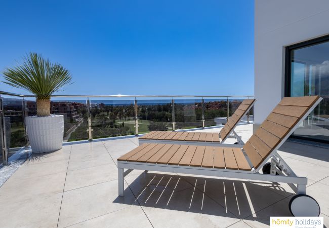 Apartment in Motril - Aguacate Beach - Luxury penthouse with sea and golf course views
