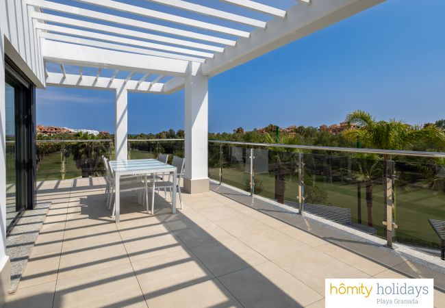 Apartment in Motril - Aguacate Beach - Luxury apartment with golf and pool views