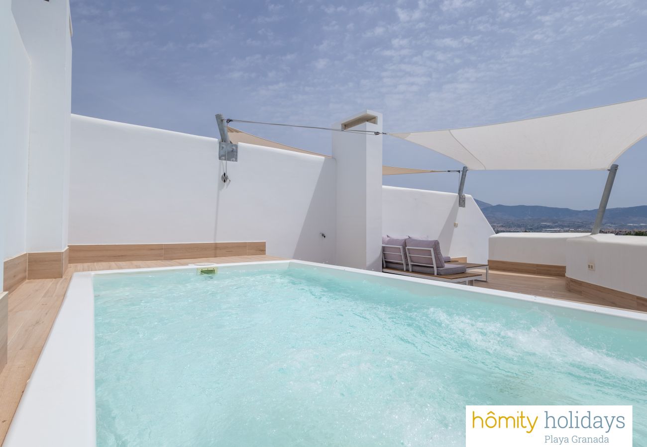 Apartment in Motril - Mar de Astrid -Luxury penthouse with private pool