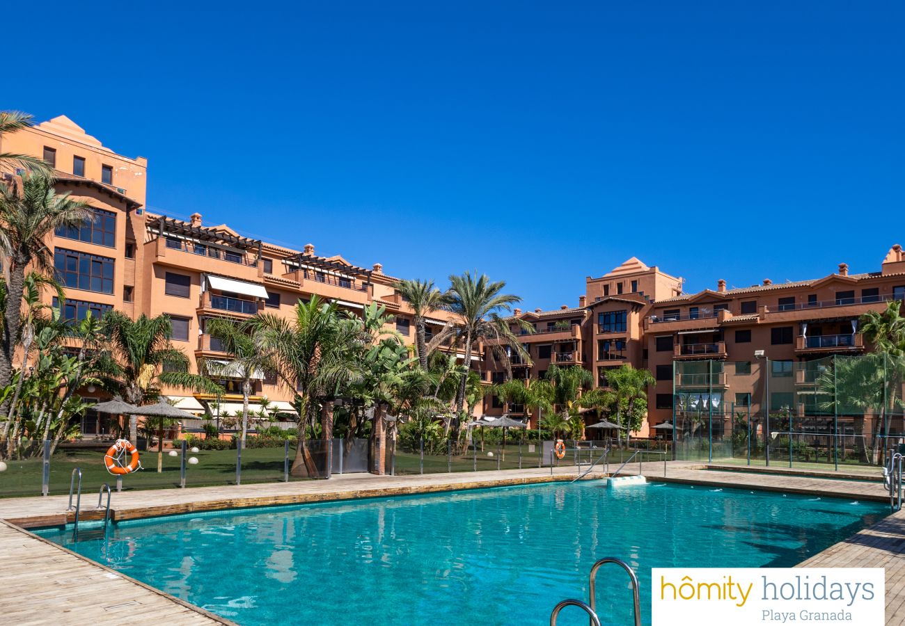 Apartment in Motril - Dos Mares - Luxury flat with pool and golf course views