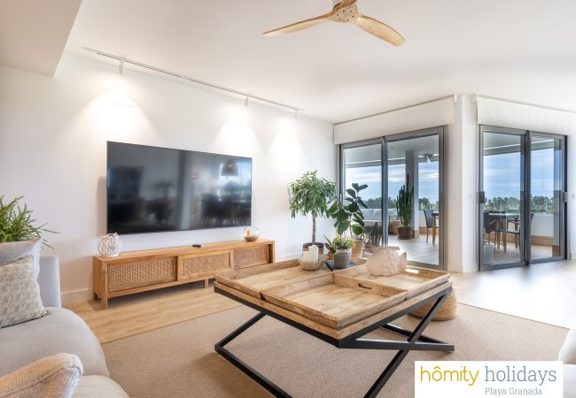 Apartment in Motril - Mar de Astrid: Luxury apartment with sea, pool and golf course views Apartment in Motril - Mar de Astrid: Luxury apartment with sea, pool and golf course views