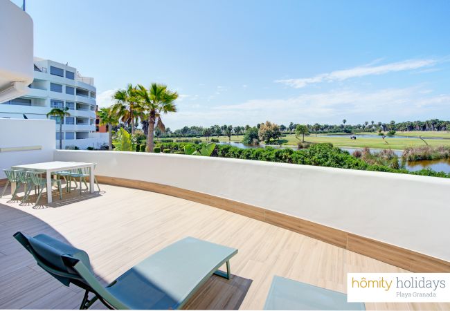 Apartment in Motril - Luxury apartment with views of the golf course