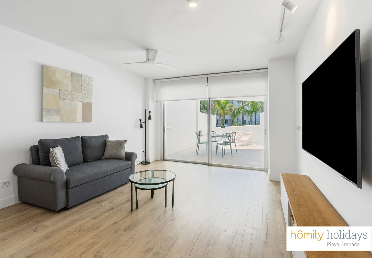 Apartment in Motril - Mar de Fabiola - Luxury apartment with views of the pool