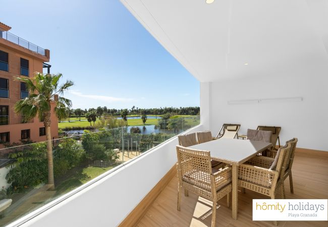 Apartment in Motril - Mar de Astrid - Luxury apartment with golf course and garden views