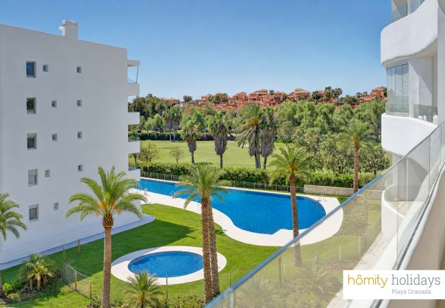 Apartment in Motril - Mar de Fabiola - Luxury apartment with views of the pool and golf course