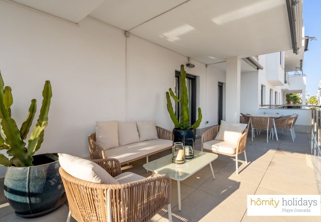 Apartment in Motril - Apartamento de lujo con vistas a la montaña y al campo de golf